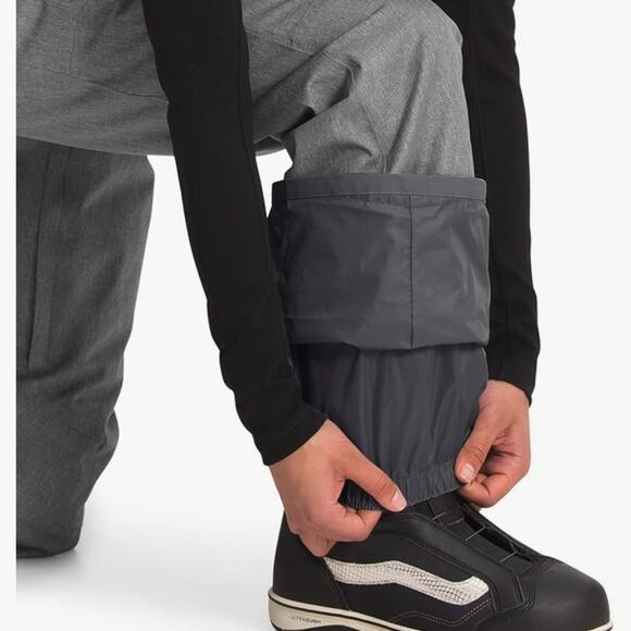THE NORTH FACE Heathered Gray Freedom Insulated Winter Snow Pants Bottoms XS - Picture 15 of 16